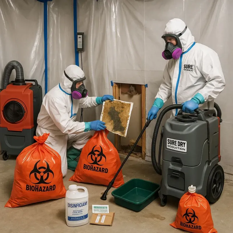 Contaminated Water Handling Protocols process in Jessup, PA
