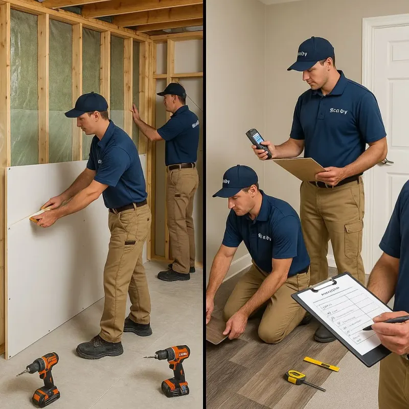 Repairs and Reconstruction process in Jessup, PA